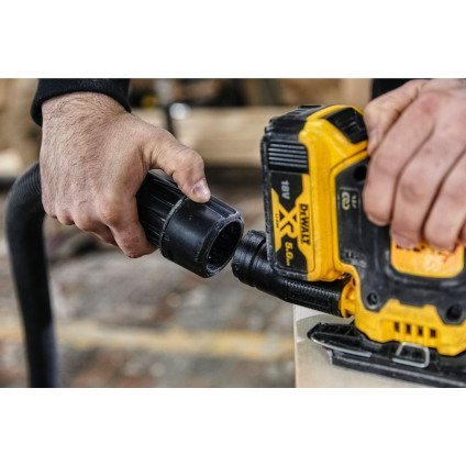 Виброшлифмашина DeWalt DCW200P2 (с 2-мя АКБ, кейс)
