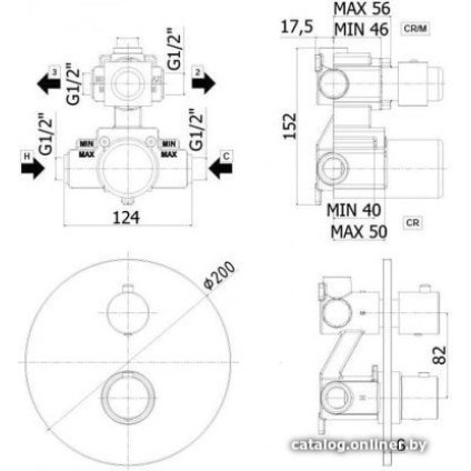 Смеситель Paffoni Light LIQ018NO