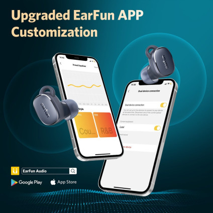 Наушники EarFun Free Pro 3 (темно-синий)
