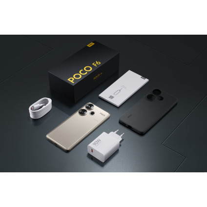 Телефон POCO F6 12GB/512GB с NFC международная версия (черный)