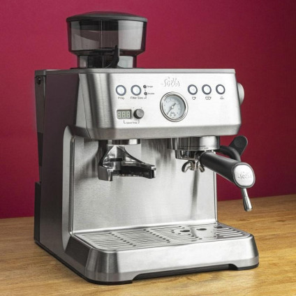 Кофемашина Solis Grind & Infuse Perfetta Silver