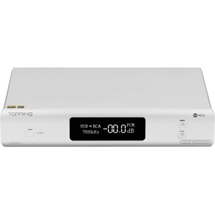 Цифро-аналоговый преобразователь Topping D90LE (серебристый)