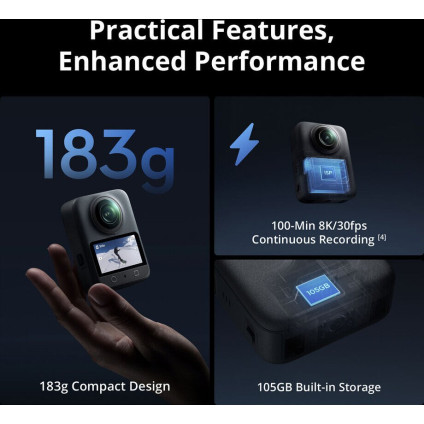 Экшен-камера DJI Osmo 360 Adventure Combo