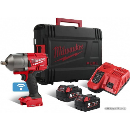 Гайковерт Milwaukee M18 ONEFHIWF12-502X 4933459727 (с 2-мя АКБ, кейс)