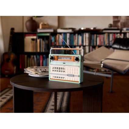 Конструктор LEGO Icons 10334 Радио в стиле ретро