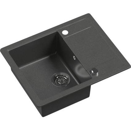 Кухонная мойка Kernau KGS Z 4557 1B1D Graphite