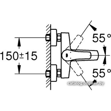 Смеситель Grohe Eurosmart 33302003