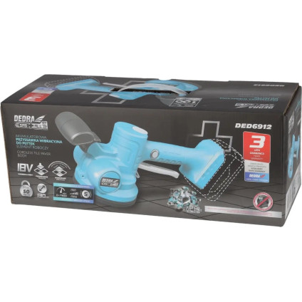 Стеклодомкрат (присоска для стекла и плитки) Dedra DED6912 (без АКБ)