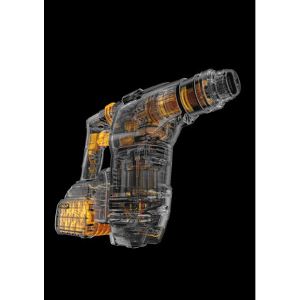 Перфоратор DeWalt DCH323T2-QW (с 2-мя АКБ, кейс)