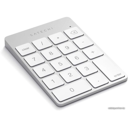 Цифровой блок Satechi Aluminum Slim Rechargeable Bluetooth Keypad (серебристый)
