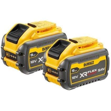 Набор аккумуляторов DeWalt DCB547X2 (18В/2x9 Ач)