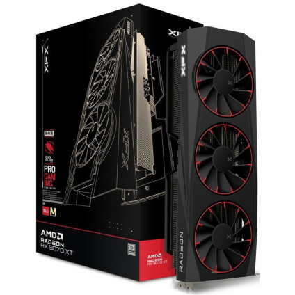 Видеокарта XFX Quicksilver AMD Radeon RX 9070 XT Magnetic Air Edition RX-97TMAQKB9