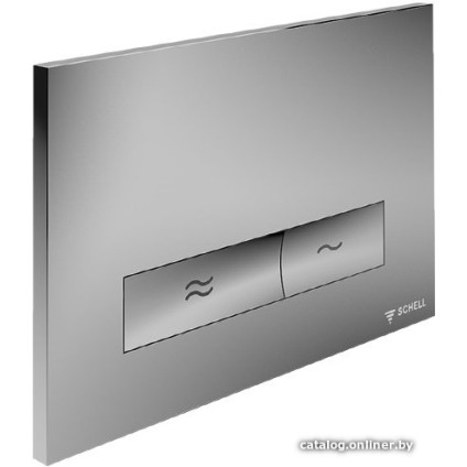 Панель смыва Schell Konkav (хром) 031220699