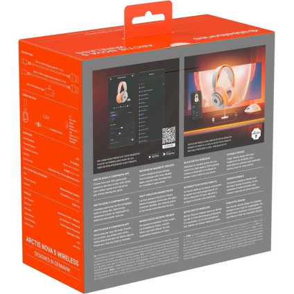 Наушники SteelSeries Arctis Nova 5 Wireless (белый)