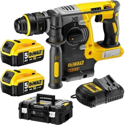 Перфоратор DeWalt DCH273P2T (с 2-мя АКБ 5 Ач, кейс)