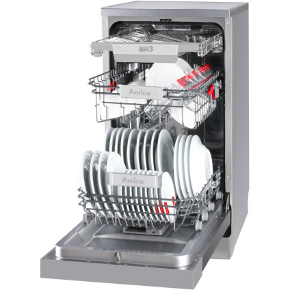 Отдельностоящая посудомоечная машина Amica MDFM46B10EOiIS