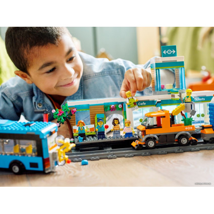 Конструктор LEGO City 60335 Железнодорожная станция