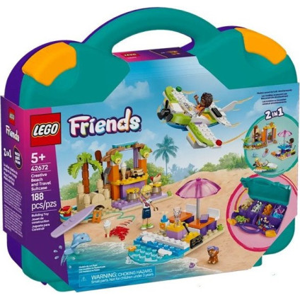 Конструктор LEGO Friends Креативный пляжный чемодан 42672