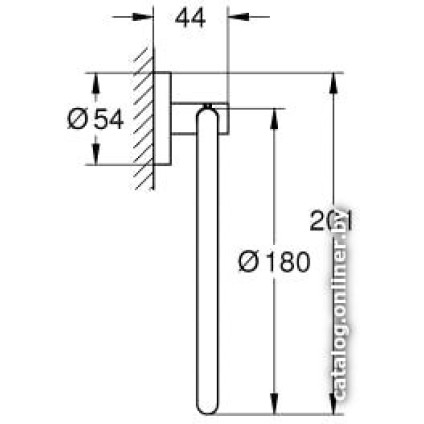 Держатель для полотенца Grohe Grohe 40365AL1