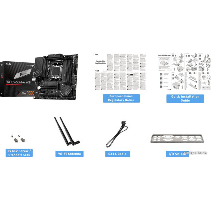 Материнская плата MSI PRO B650M-A WiFi