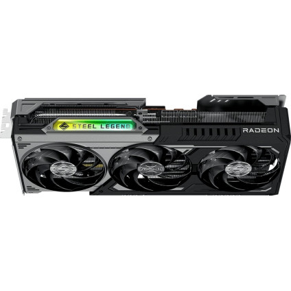Видеокарта ASRock AMD Radeon RX 9070 XT Steel Legend Dark 16GB RX9070XT SLD 16G