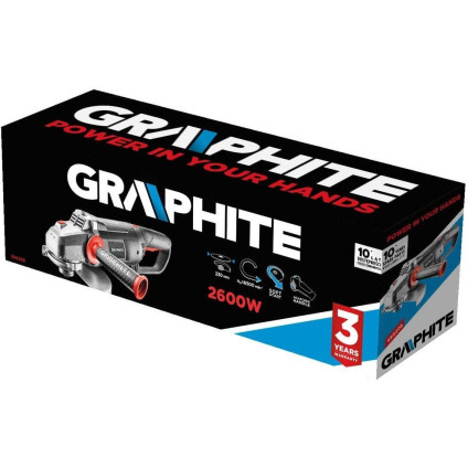 Угловая шлифмашина GRAPHITE 59G208