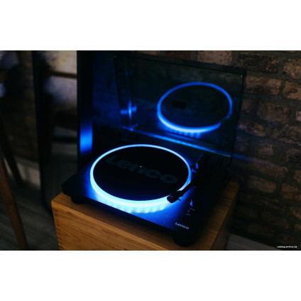 Виниловый проигрыватель Lenco LS-50LED BK