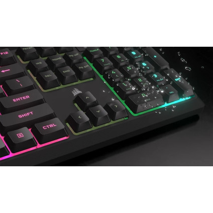 Клавиатура Corsair K55 Core RGB (черный, нет кириллицы)