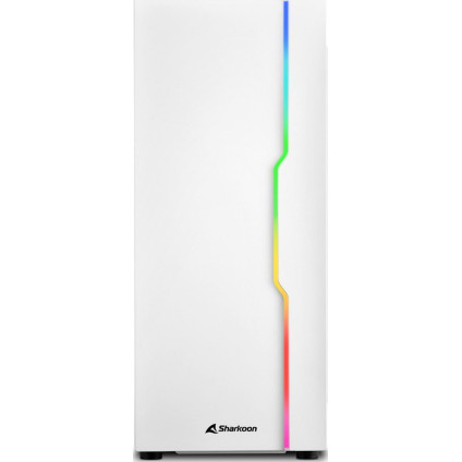 Корпус Sharkoon RGB Slider (белый)