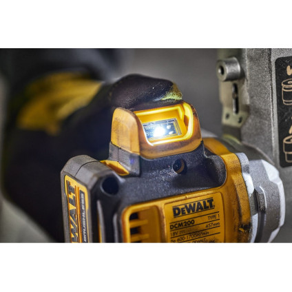 Ленточная шлифмашина DeWalt DCM200NT (без АКБ, кейс)