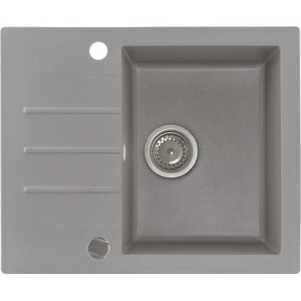 Кухонная мойка Kernau KGS A 4560 1B1D Grey Metallic