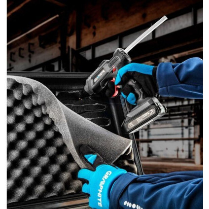 Термоклеевой пистолет GRAPHITE 58G040 (без АКБ)