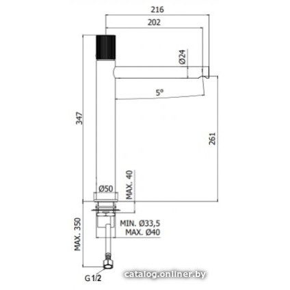 Смеситель Paffoni Jo JO081CR