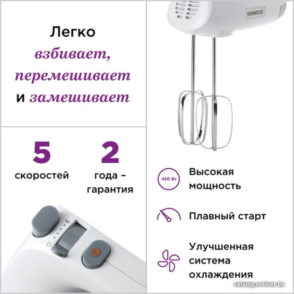 Миксер Kenwood Lite HMP30.A0WH