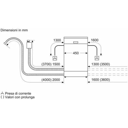 Встраиваемая посудомоечная машина Bosch Serie 4 SPV4EMX17E
