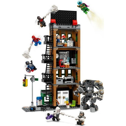 Конструктор LEGO Marvel 76342 Spider-Man Человек-паук против Мистерио: Дейли Бьюгл