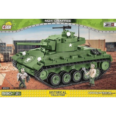 Конструктор Cobi M24 Chaffee 2543 Танк M24 Chaffee