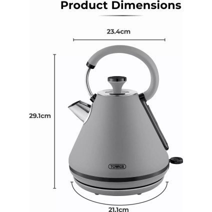 Электрический чайник Tower Sera T10079GRY