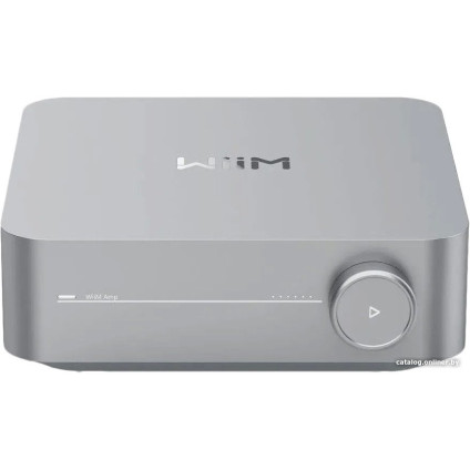 Сетевой интегральный усилитель WiiM Amp (серебристый)