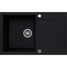 Кухонная мойка Kernau KGS V 45A 1B1D Deep Black