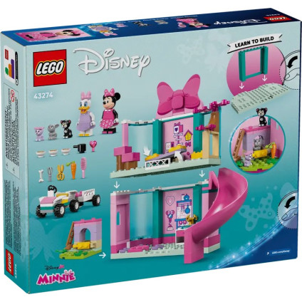 Конструктор LEGO Disney Гостиница Минни для домашних питомцев 43274