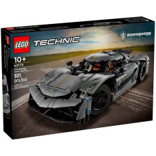 Конструктор LEGO Technic Koenigsegg Jesko Absolut Grey Hypercar 42173