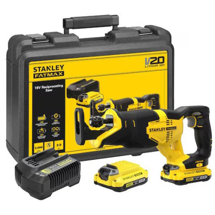 Сабельная пила Stanley SFMCS300D2K (с 2-мя АКБ)