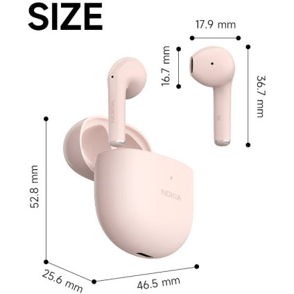 Наушники Nokia E3110 (розовый)