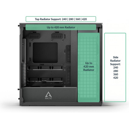 Корпус Arctic Xtender ACPCC00018A