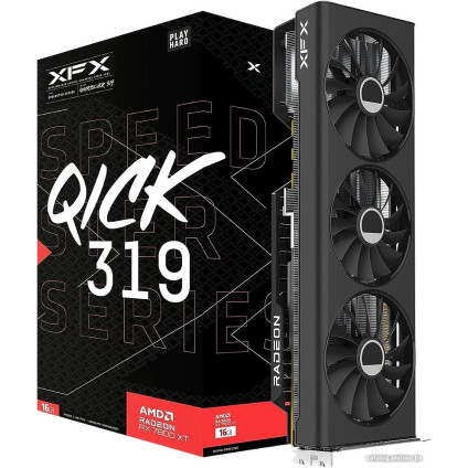 Видеокарта XFX Speedster QICK 319 Radeon RX 7800 XT Core Edition RX-78TQICKF9