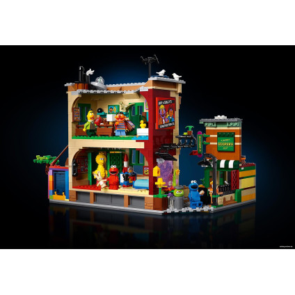 Конструктор LEGO Ideas 21324 Улица Сезам, 123