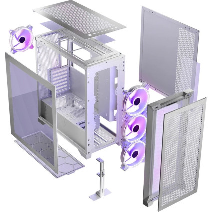Корпус MODECOM Volcano Expanse T Apex ARGB Midi (белый)