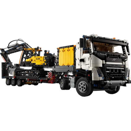 Конструктор LEGO Technic Грузовик Volvo FMX и электрический экскаватор EC230 42175