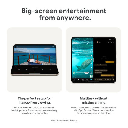 Телефон Google Pixel 9 Pro Fold 16GB/512GB (обсидиан)